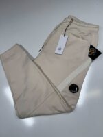 CP COMPANY 084A DIAGONAL RAISED FLEECE JOGGING PANTS IN PISTACHIO/ 402