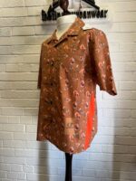 C.P. Company sponged print cotton shirt -  Orange - Image 7