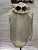 CP COMPANY 018A FLATT NYLON GOGGLE OVERSHIRT IN PISTACHIO - Image 8