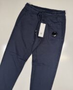 CP COMPANY 161A JOGGING PANT IN LIGHT  FLEECE - NAVY / 888 - Image 4