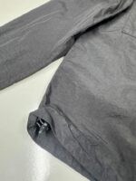 C.P. Company 108A Flatt Nylon Overshirt in Black - Small / P2P 21” - Image 2