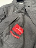 C.P. Company 108A Flatt Nylon Overshirt in Black - Small / P2P 21” - Image 4