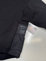 CP COMPANY METROPOLIS 013A STRETCH FLEECE MIXED SWEATSHIRT IN BLACK  -  XS / p2p 20.5” - Image 6