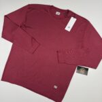 CP company 168A crew knit in sea island cotton.  Colour - Red Bud
