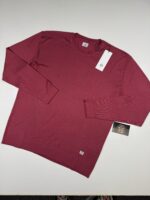 CP company 168A crew knit in sea island cotton.  Colour - Red Bud