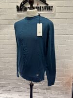CP company 167A cotton crew knit in Ink blue - Image 6