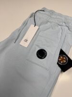CP COMPANY 161A JOGGING PANT IN LIGHT  FLEECE - SKY BLUE -  XL / W 36” - Image 2