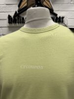 CP Company 086A Jersey 24/1 resist dyed T-Shirt in Green - Image 2