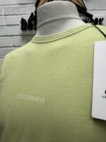 CP Company 086A Jersey 24/1 resist dyed T-Shirt in Green - Image 4