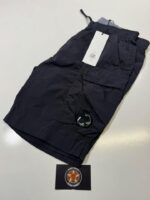 CP Company 197A Beachwear  boxer eco- chrome shorts in Navy - Image 3