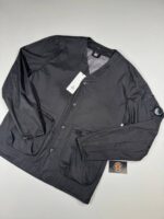 Cp Company 273A overshirt in light microweave  laminated nylon - Black    Large / P2P 23”