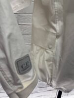 C.P. COMPANY 009A METROPOLIS HYST HOODED JACKET IN WHITE - Image 9