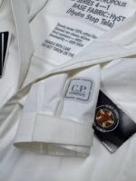 C.P. COMPANY 009A METROPOLIS HYST HOODED JACKET IN WHITE - Image 2