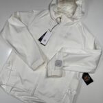 C.P. COMPANY 009A METROPOLIS HYST HOODED JACKET IN WHITE