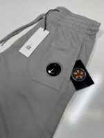 CP COMPANY 161A JOGGING PANT IN LIGHT  FLEECE - GREY / 913 - Image 3