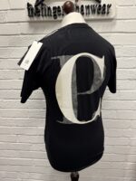 CP COMPANY 141A 30/1 Jersey T-shirt in Black  • XS. / P2P 18.5” - Image 2