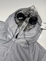 C.P. COMPANY 235A  50 FILI GUM EXPLORER GOGGLE JACKET IN DRIZZLE GREY - Image 2