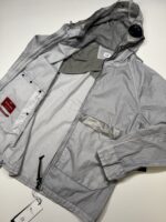 C.P. COMPANY 235A  50 FILI GUM EXPLORER GOGGLE JACKET IN DRIZZLE GREY - Image 7