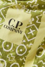 C.P. COMPANY Inca Print Swim Shorts in Flatt Nylon- Green - Image 3