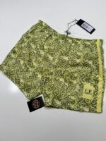 C.P. COMPANY Inca Print Swim Shorts in Flatt Nylon- Green