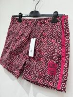 C.P. COMPANY Inca Print Swim Shorts in Flatt Nylon- Purple - Image 3