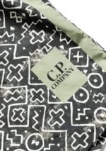 C.P. COMPANY Inca Print Swim Shorts in Flatt Nylon-Dk Green - Image 4