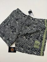 C.P. COMPANY Inca Print Swim Shorts in Flatt Nylon-Dk Green