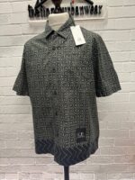 C.P. Company flatt Nylon baja-print cotton shirt + shorts set  - Black - Image 5