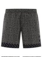 C.P. Company flatt Nylon baja-print cotton shirt + shorts set  - Black - Image 11
