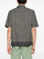 C.P. Company flatt Nylon baja-print cotton shirt + shorts set  - Black - Image 12
