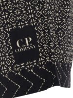 C.P. Company flatt Nylon baja-print cotton shirt + shorts set  - Black - Image 13