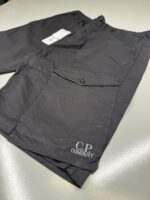 CP Company 293A Bermuda Cargo shorts in Twill Stretch.- Black - Size 54 / w38” - Image 2