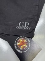 CP Company 293A Bermuda Cargo shorts in Twill Stretch.- Black - Size 54 / w38” - Image 5