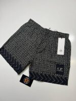 C.P. Company flatt Nylon baja-print shorts - Black - Image 2