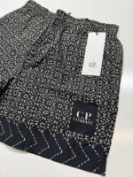 C.P. Company flatt Nylon baja-print shorts - Black