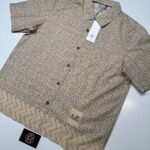 C.P. Company baja-print cotton shirt - Pistachio