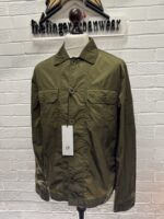 C.P. COMPANY 106A Chrome-R Overshirt in Green  / 683 - Image 4