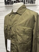C.P. COMPANY 106A Chrome-R Overshirt in Green  / 683 - Image 7