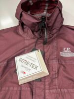 CP Company 031A Gore G-type Hooded Jacket in Red Bud - Image 7