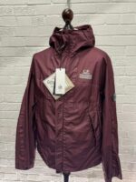 CP Company 031A Gore G-type Hooded Jacket in Red Bud - Image 9