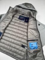Paul & Shark shell mixed hooded jacket with primaloft   -       4XL / 26.5” P2P - Image 9
