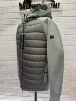 Paul & Shark shell mixed hooded jacket with primaloft   -       4XL / 26.5” P2P - Image 2