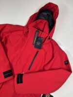 PAUL & SHARK PADDED TYPHOON  20000 PARKA HOODED JACKET IN RED -     LARGE/ p2p 24” - Image 13