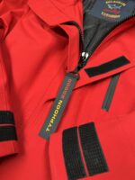 PAUL & SHARK PADDED TYPHOON  20000 PARKA HOODED JACKET IN RED -     LARGE/ p2p 24” - Image 10