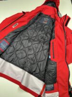PAUL & SHARK PADDED TYPHOON  20000 PARKA HOODED JACKET IN RED -     LARGE/ p2p 24” - Image 7
