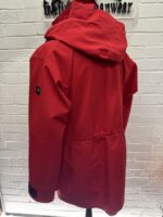PAUL & SHARK PADDED TYPHOON  20000 PARKA HOODED JACKET IN RED -     LARGE/ p2p 24” - Image 3