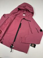 Cp Company 008A Shell-R Hooded Lens Jacket In Red Bud - Image 2