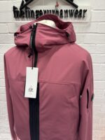 Cp Company 008A Shell-R Hooded Lens Jacket In Red Bud - Image 6