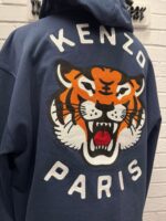 ProductMen's Kenzo Lucky Tiger Oversize Pullover Hoodie in Navy - Image 8
