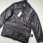 AW26/27 RELEASE    -     CP COMPANY 307A  OPAL DOWN JACKET WITH INNER IN BLACK - Large / P2P 24”